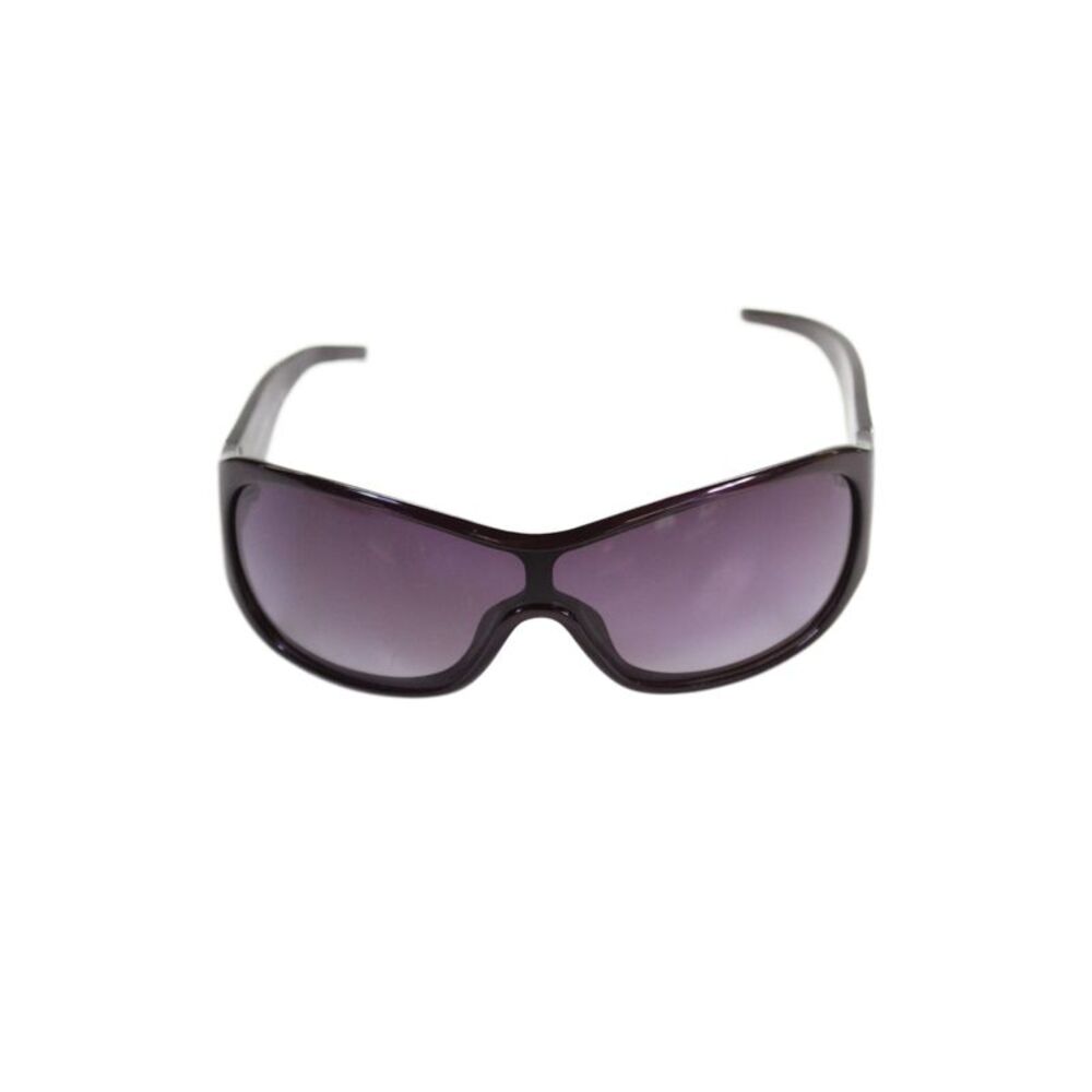 Burberry Womens Acetate Sports Wrap Shield Sunglasses Purple 115mm